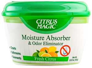 Citrus Magic 618372454 Moisture and Odor Absorber, 12.8 oz, Fresh Citrus