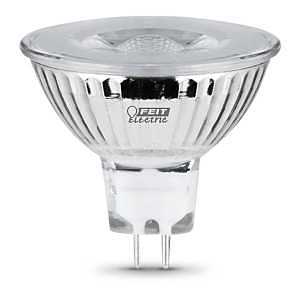 Feit Electric BPEXN/930CA/3 LED Bulb, Track/Recessed, 500 Lumens, 6.6 W, MR16 Lamp, 50 W Equivalent, Soft White, 3/PK