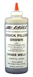Eagle FBE Crack Filler, Brown/Gray/White, 1 qt, Squeeze Bottle