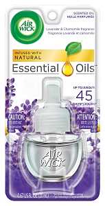 Air Wick 6233878297 Air Freshener Refill, 0.71 oz, Lavender/Chamomile