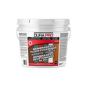 Dura Pro AF0036-378 Floor Covering Adhesive, Liquid, Light Tan, 3.78 L, Can