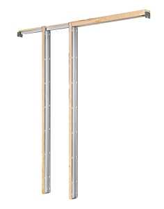 Marwin KD200BB6/8 Pocket Door Frame, 84-1/2 in Rough Opening, Wood