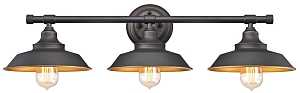 Westinghouse 6344900 Indoor Wall Light Fixture, 3-Lamp, Metal Fixture, Bronze Fixture, Oil-Rubbed Bronze Fixture