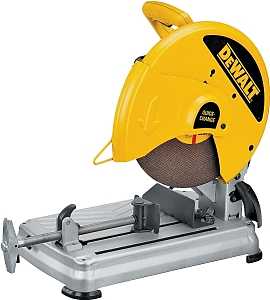 DEWALT D28715 Chop Saw, 120 V, 15 A, 2200 W, 14 in Dia Blade, 4-1/2 x 6-1/2 in Rectangular, 5 in Round Cutting Capacity