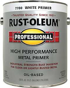 Rust-Oleum 215969 Rusty Primer, Flat, White, 1 gal