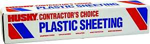 Poly-America CF1020B Painter's Sheeting, 100 ft L, 20 ft W, Black