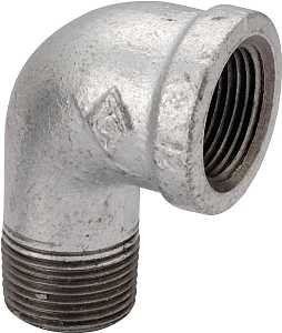 ProSource 6-1/4G Street Pipe Elbow, 1/4 in, Threaded, 90 deg Angle, 40 Schedule, 300 psi Pressure