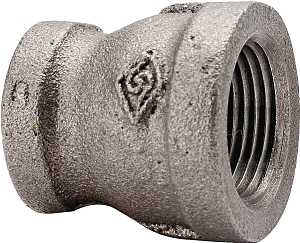 ProSource B240 8X6 Reducing Pipe Coupling, 1/4 x 1/8 in, FIP, Steel, 40 Schedule, 300 psi Pressure