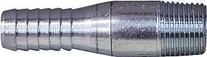 Boshart UNLMAS-050 Pipe Adapter, 1/2 in, Insert, 1/2 in, MPT, Steel, Zinc