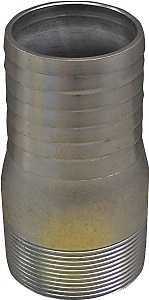 Boshart UNLMAS-200 Pipe Adapter, 2 in, Insert, 2 in, MPT, Steel, Zinc