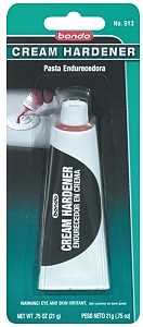 Bondo 913 Cream Hardener, 2.75 oz Tube, Cream