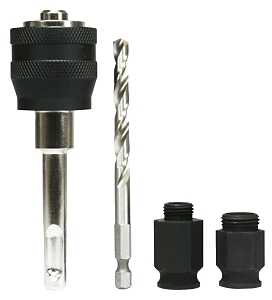 Freud Snap-Lock Plus DHSARSDS Arbor Mandrel System, 1/2 to 5/8 in Thread, SDS Shank