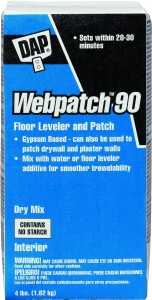 DAP 10314 Floor Leveler and Patch, Off-White, 4 lb Tub