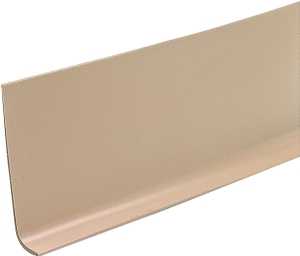 M-D 75259 Wall Base, 4 ft L, 4 in W, Vinyl, Beige