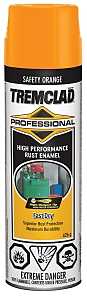 Rust-Oleum 5707555838 Rust Preventative Spray Paint, Gloss, Safety Orange, 426 g, Can