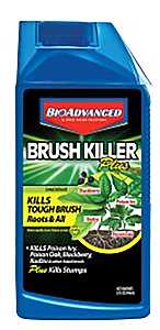 BioAdvanced 704640B Series Brush Killer, Compositions: Triclopyr, Triethylamine Salt, Ethanol, 32 oz Bottle, Liquid