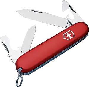 Swiss Army 0.2503-033-X1 Multi-Tool Knife, Drop Point Blade, Polished Blade, Stainless Steel Blade, 7-Blade