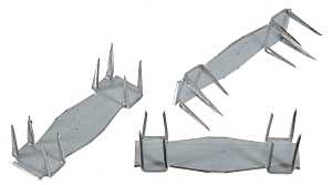 Hillman 532580 Wood Joiner, #1, Steel, Zinc, 6/PK