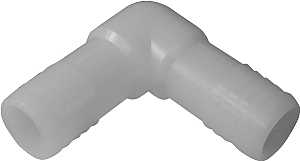 Boshart UNE-07 Pipe Elbow, 3/4 in, Insert, 90 deg Angle, Nylon