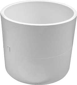 Canplas 193006 Coupling, 6 in, Hub