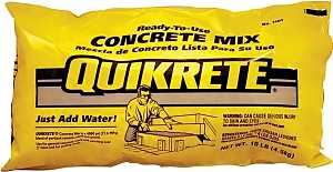 Quikrete 1101-10 Concrete Mixer, Brown/Gray