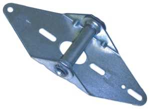 Ideal Security SK7102 Garage Door Hinge, 7-1/2 in L Dimensions, Steel, 1/PK