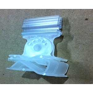 marketing impact SIGN210 Pivoting Sign Clip, PVC, Clear