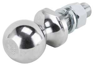 Vulcan TD-02 Hitch Ball, 1-7/8 in Dia Ball, 3/4 in Dia Shank, 2000 lb Gross Towing