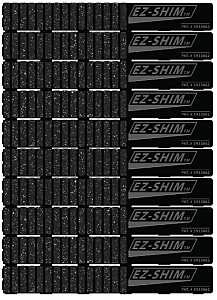 EZ Shim ETC2 Shim, 7.9 in L, 1.19 in W, 0.06 to 0.33 in Thick, Plastic