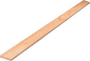 ALEXANDRIA Moulding 0W267-20096C1 Lattice Moulding, 96 in L, 1-3/8 in W, Pine Wood