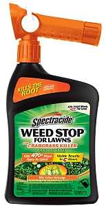 Spectracide HG-95703 Weed and Crabgrass Killer, Liquid, Brown, 32 oz