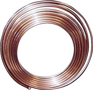 Streamline 12045 Copper Tubing, 3/8 in, 20 ft L, Short