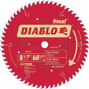Circ Saw Blade 8-1/2-60T Miter