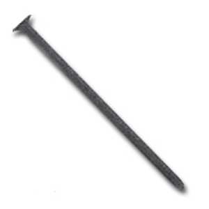 Orgill Bulk Nails 0057192 Box Nail, 16D, 3-1/2 in L, Steel, Galvanized, Flat Head, Round Shank, 50 lb