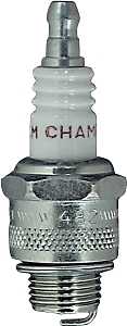 Champion J19LM Spark Plug, 0.027 to 0.033 in Fill Gap, 0.551 in Thread, 0.813 in Hex, Copper, For: 4-Cycle Engines
