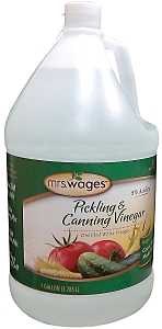 Mrs. Wages W654-B3425 Pickling and Canning Vinegar, Ingredients: Vinegar, 1 gal