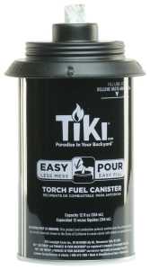 Tiki 1317054 Torch Canister, Citronella