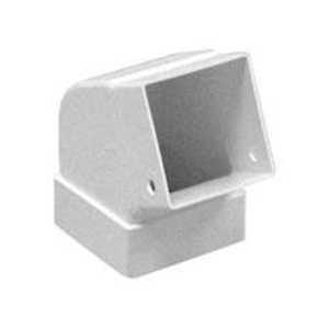 Amerimax T0525 Elbow, Vinyl, White