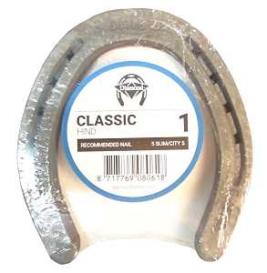 Diamond Farrier 1HINDPR Hind Shoe, 1/4 in Thick, 1, Steel