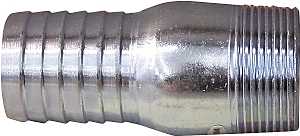 Boshart UNLMAS-125 Pipe Adapter, 1-1/4 in, Insert, 1-1/4 in, MPT, Steel, Zinc