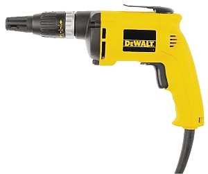 DEWALT VSR DW255 Drywall Screw Gun, 6 A, 1/4 in Chuck, 5300 rpm Speed, 8 ft L Cord