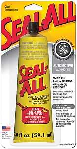 Seal-All 380100 Adhesive, Clear, 2 fl-oz Tube