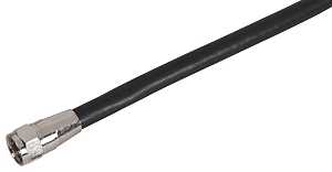 Zenith VG100606B RG6 Coaxial Cable, F-Type, F-Type, 6 ft L