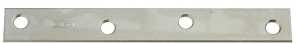 National Hardware N220-285 Mending Brace, 6 in L, 3/4 in W, Steel, Zinc, Screw