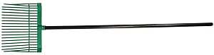UnionTools 76218 Manure/Bedding Fork, Round Tine, Polycarbonate Tine, Wood Handle, Straight Handle, 52 in L Handle