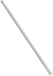 National Hardware 4030BC Series N180-174 Key Stock, 1/4 in W, 1/4 in H, 12 in L, Steel, Zinc