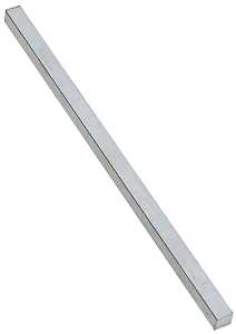 National Hardware 4030BC Series N180-208 Key Stock, 1/2 in W, 1/2 in H, 12 in L, Steel, Zinc