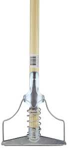 Chickasaw 00712 Wet Mop Handle, 1-1/8 in Dia, Hardwood