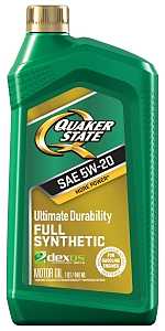 Quaker State 550046211/5500367 Motor Oil, 5W-20, 1 qt