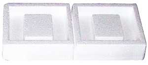 Gibraltar Industries DVBPSM Vent Block Plug, 5-1/2 in W x 7-3/4 in H Dimensons, Foam